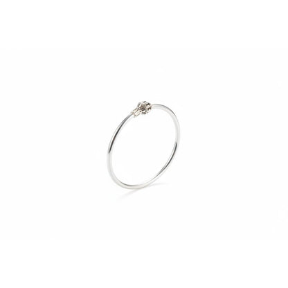 Kids Ball End Silver Kada – 925 Sterling Baby Bracelet