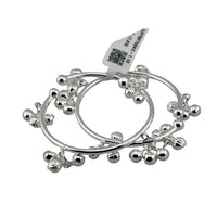Load image into Gallery viewer, Kids Ghungroo Bangle openable – 925 Sterling Silver Baby Kada Bracelet
