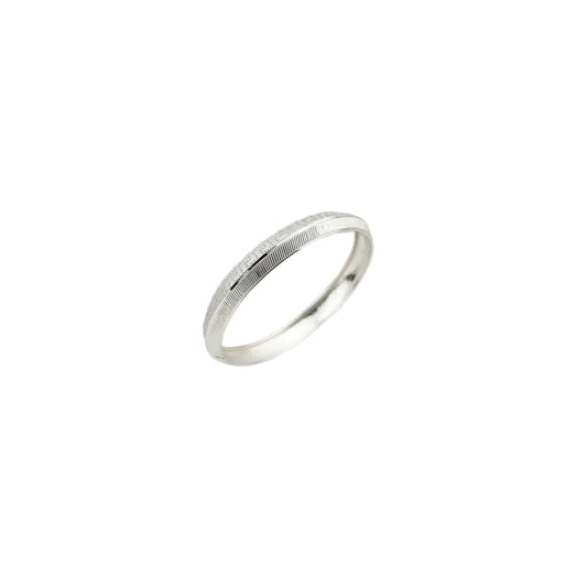 Kids Silver Engraved Kada – 925 Sterling Baby Bracelet