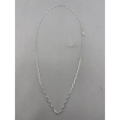 Mariner Silver Chain in 925 Sterling | Diamond-Cut Anchor