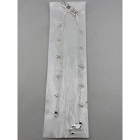 Load image into Gallery viewer, Mini Ghungroo Chain Anklet – 925 Sterling Silver – Adjustable – 20.12g
