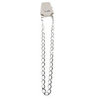 Load image into Gallery viewer, Open Curb Silver Chain in 925 Sterling | Diamond-Shaped
