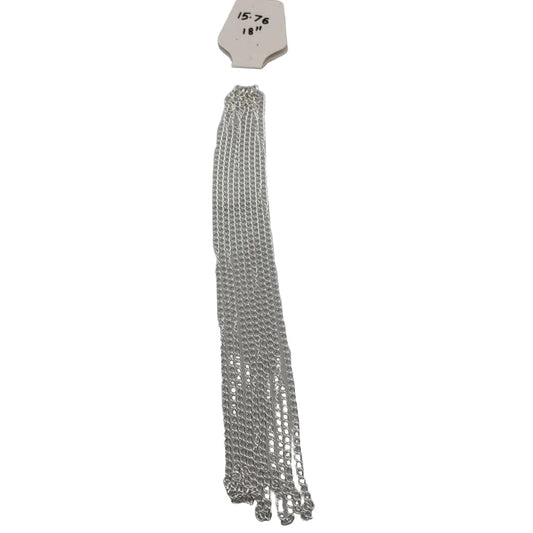 Open Link 18’’ Cable Necklace – 925 Sterling Silver