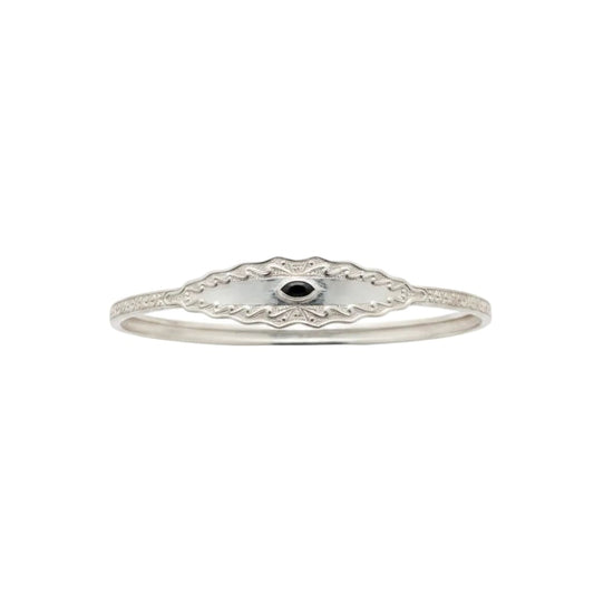 Ornate Engraved Silver Kada Pair – 925 Sterling Bracelet