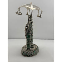 Load image into Gallery viewer, Oxisidised Heavy Silver Balaji Idol
