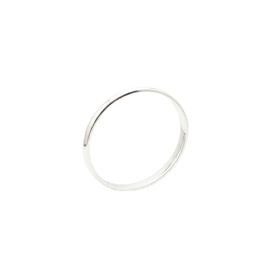 Plain Silver Kada 925 Sterling Bangle Bracelet - Bracelets