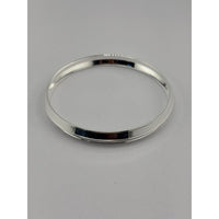 Load image into Gallery viewer, Plain Silver Kada – 925 Sterling Polished Round Bangle