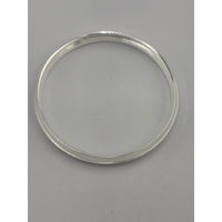 Load image into Gallery viewer, Plain Silver Kada – 925 Sterling Polished Round Bangle
