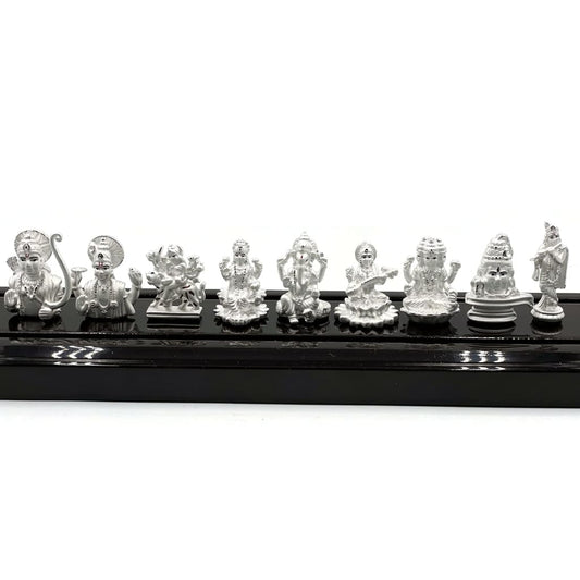 Pure Silver 9 Temple Idol