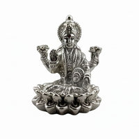 Load image into Gallery viewer, Pure Silver (99.9 % purity)Goddess Lakshmi Idol Design 2
