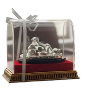Load image into Gallery viewer, Pure Silver (99.9 purity) Reclining Lord Ganesha Idol
