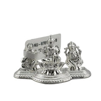 Load image into Gallery viewer, Pure Silver Laxmi Ganesh Saraswathi silver idol
