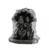 Load image into Gallery viewer, Pure Silver Laxmi Narasimha Idol, Silver Lakshmi Narasimha Murti
