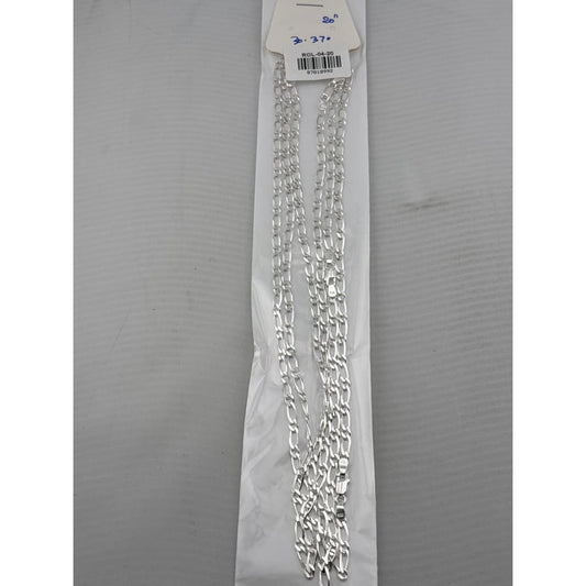 Rolo Silver Chain in 925 Sterling | Round Link Belcher