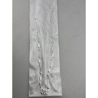 Load image into Gallery viewer, Ruby Touch Bar Silver Anklet – 99.9% Pure Silver – Adjustable – 16g
