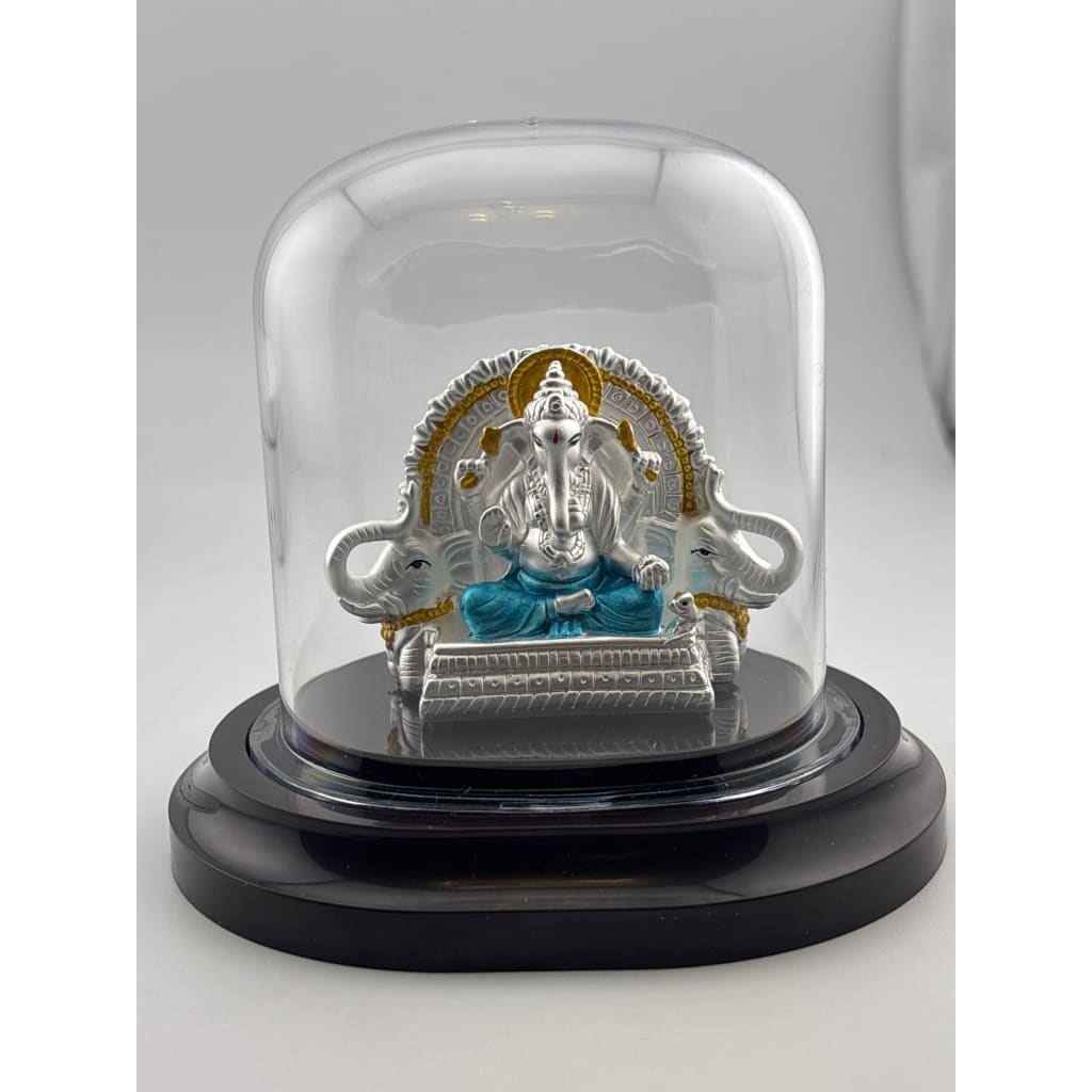 Silver 99.9% pure Ganesh ji Idol (733-002) - Idol