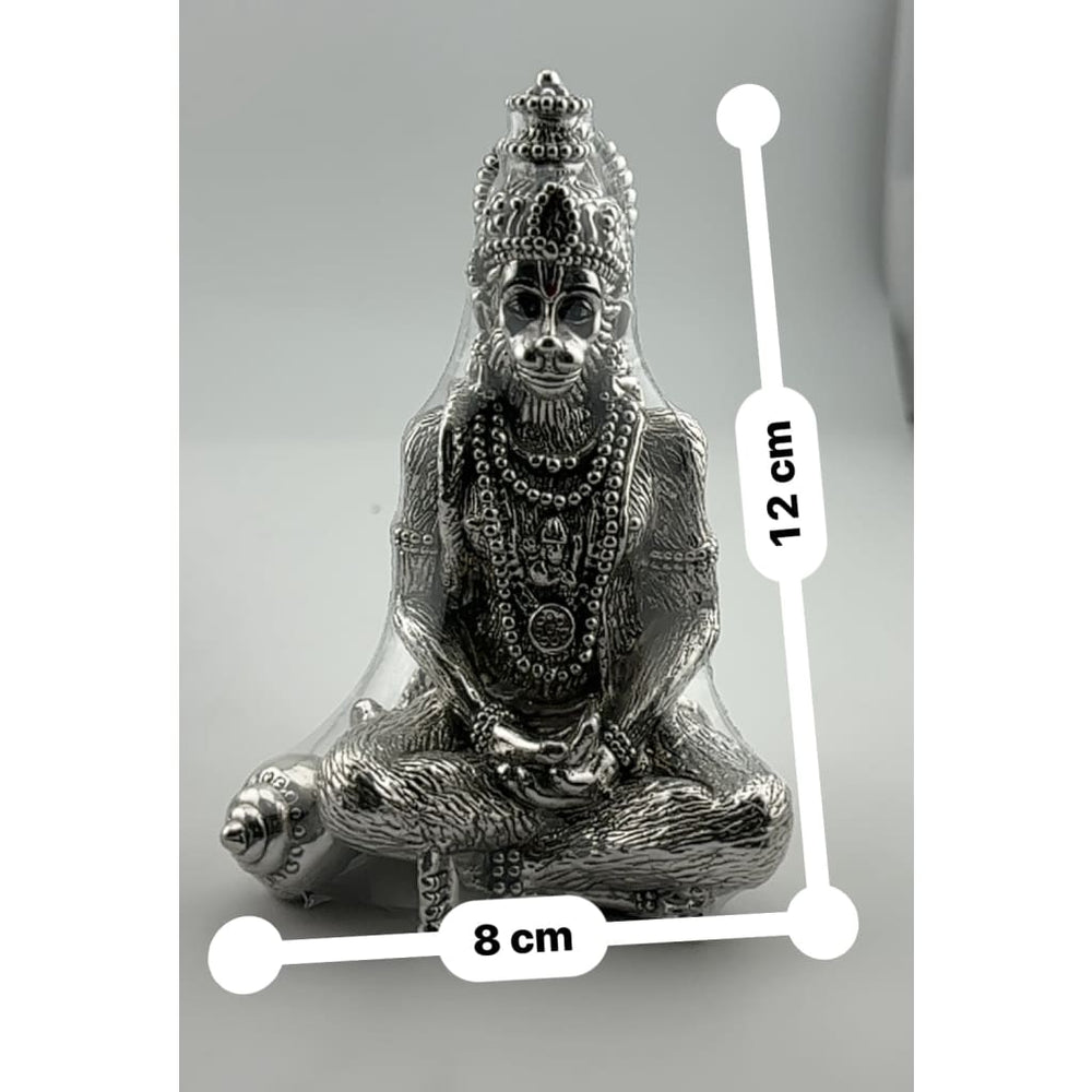 Silver 99.9% pure Hanuman Idol (942A) - Idol