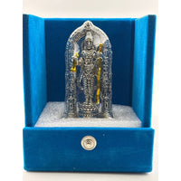 Load image into Gallery viewer, Silver 99.9% pure Ram Lala Idol with velvet box (KB1676A)
