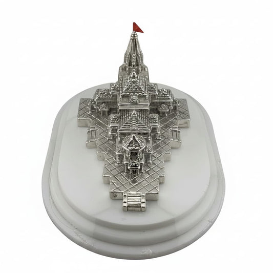 Silver 99.9% pure Ram Mandir (Temple) Idol 88G with Velvet