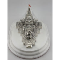 Load image into Gallery viewer, Silver 99.9% pure Ram Mandir (Temple) Idol with Velvet box

