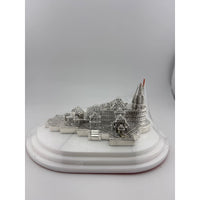 Load image into Gallery viewer, Silver 99.9% pure Ram Mandir (Temple) Idol with Velvet box
