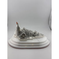 Load image into Gallery viewer, Silver 99.9% pure Ram Mandir (Temple) Idol with Velvet box

