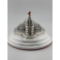 Load image into Gallery viewer, Silver 99.9% pure Ram Mandir (Temple) Idol with Velvet box
