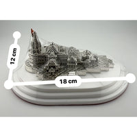 Load image into Gallery viewer, Silver 99.9% pure Ram Mandir (Temple) Idol with Velvet box
