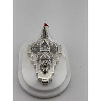 Load image into Gallery viewer, Silver 99.9% pure Ram Mandir (Temple) Idol with Velvet box

