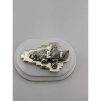 Load image into Gallery viewer, Silver 99.9% pure Ram Mandir (Temple) Idol with Velvet box
