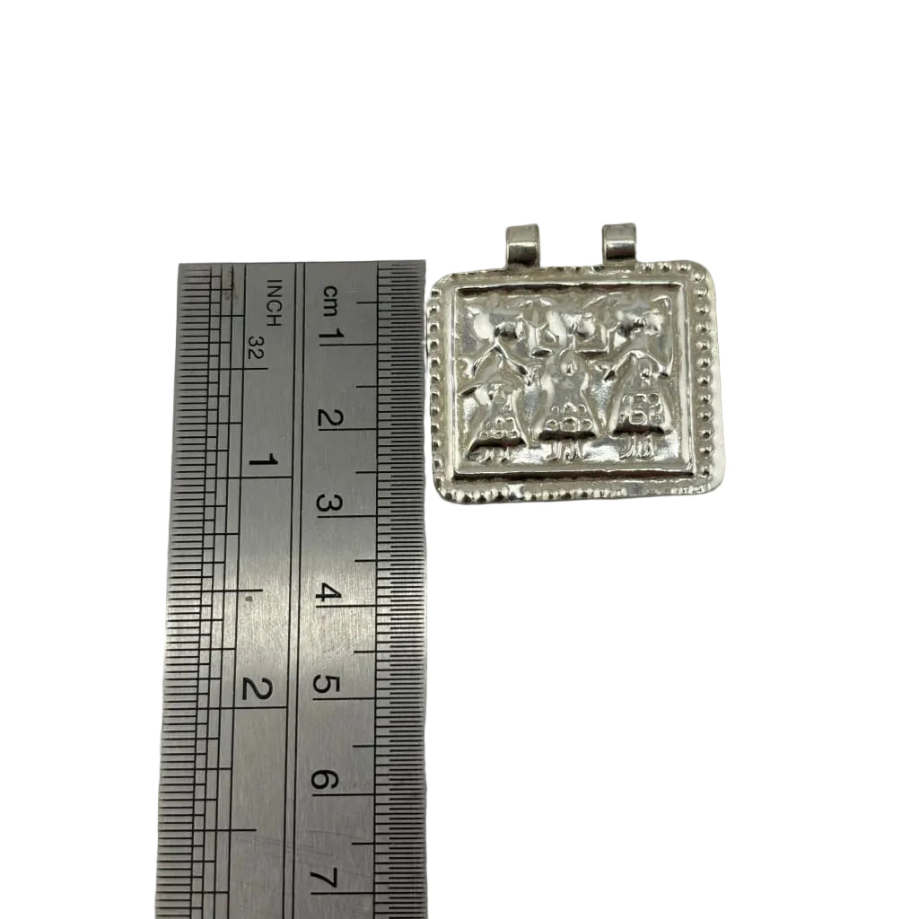 Silver Astmai Mata Pendant (3.3g) - 999 Pure - Idol