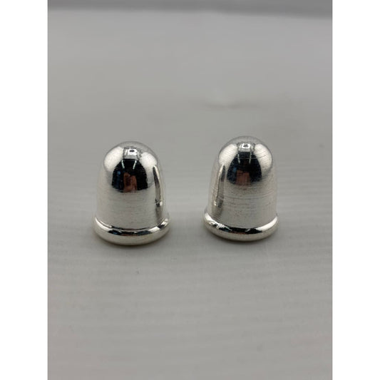 Silver Betel Nut Set of 2 Handcrafted (5.35g) - Puja Item