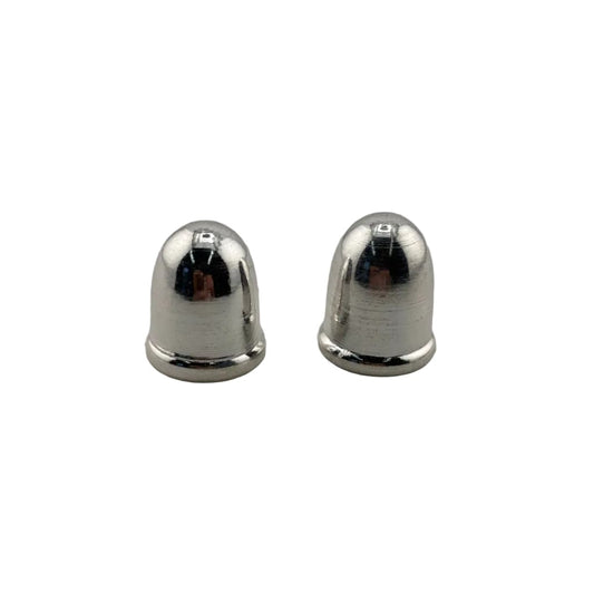Silver Betel Nut Set of 2 Handcrafted (5.35g) - Puja Item