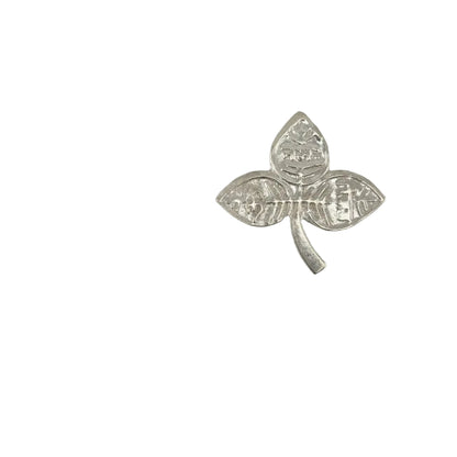 Silver Bilva Patra Pooja Piece (2.25g) - Puja Item