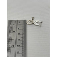 Load image into Gallery viewer, Silver Coiled Nag Nagin Snake Set of 2 Handcrafted (2g)
