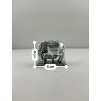 Load image into Gallery viewer, Silver Cow &amp; Calf Idol 50gm – Sacred Gomata Murti
