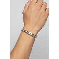 Load image into Gallery viewer, Silver Curb Link Bracelet 925 – Flat Chain | 12mm - 8.5