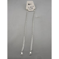 Load image into Gallery viewer, Silver Curb Link Bracelet 925 – Flat Chain
