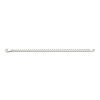 Load image into Gallery viewer, Silver Curb Link Bracelet 925 – Flat Chain | 4mm - 8.5
