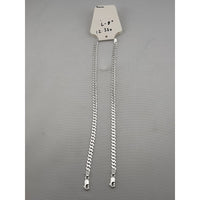 Load image into Gallery viewer, Silver Curb Link Bracelet 925 – Flat Chain | 4mm - Bracelets
