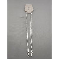 Load image into Gallery viewer, Silver Curb Link Bracelet 925 – Flat Chain | 5mm - Bracelets
