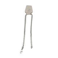 Load image into Gallery viewer, Silver Curb Link Bracelet 925 – Flat Chain | 7mm - 8.5
