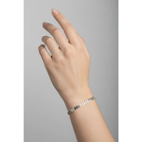 Load image into Gallery viewer, Silver Curb Link Bracelet 925 – Flat Chain
