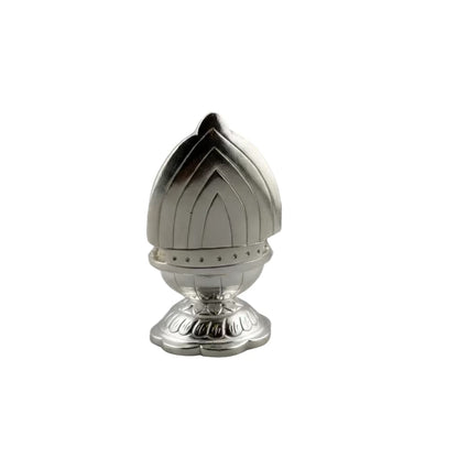 Silver Diya 35gm – Traditional Pooja Lamp for Temple &