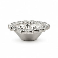 Load image into Gallery viewer, Silver Diya Design 2 12gm – Traditional Pooja Lamp