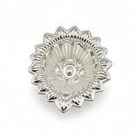 Load image into Gallery viewer, Silver Diya Design 2 12gm – Traditional Pooja Lamp