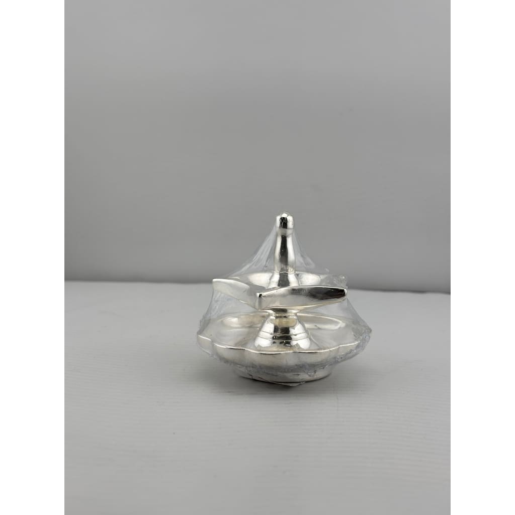Silver Diya Design 2 36gm – Traditional Pooja Lamp