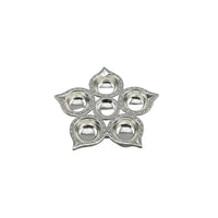 Load image into Gallery viewer, Silver Diya Design 3 34gm – Traditional Pooja Lamp