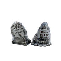 Load image into Gallery viewer, Silver Ganesh Lakshmi Idol 120gm – Spiritual Ganesh Lakshmi Murti for Temple Decor &amp; Festivals

