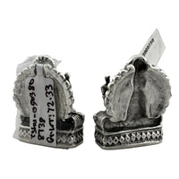 Load image into Gallery viewer, Silver Ganesh Lakshmi Idol 72gm – Spiritual Ganesh Lakshmi Murti for Temple Decor &amp; Festivals
